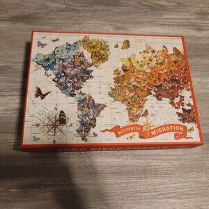 Global Butterfly Migration 1000 Piece Puzzle
